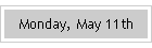 Monday, May 11th
