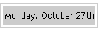Monday, October 27th