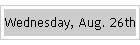 Wednesday, Aug. 26th
