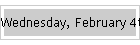 Wednesday, February 4th