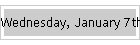 Wednesday, January 7th